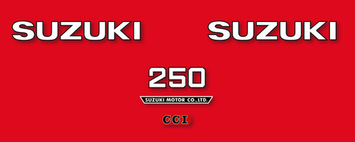 Suzuki 250 kit déco - kit,