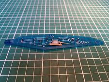 LEGO Trans-Dark Blue Wing Insectoid Large Right Ref 30230px2 Set 9735 6907 6909