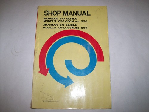 Honda c50 c50m s50 c65 - c65, c65m