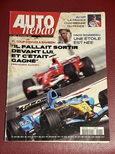 Auto hebdo autohebdo 1537 - hebdo,