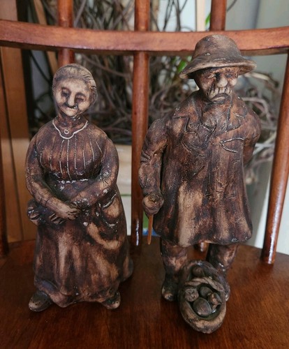 Ancien couple paysans - ancien,