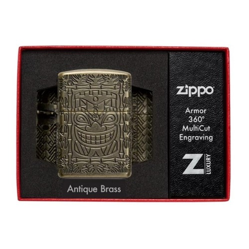 Zippo tiki design armor - ★,