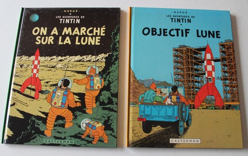 Tintin objectif lune - objectif, /