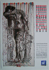 ROBERT COMBAS - Invitation Card - 2014