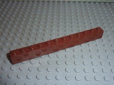 LEGO RedBrown brick 1x12 ref 6112 / Set 10188 7594 3826 7260 10144 8822 ...