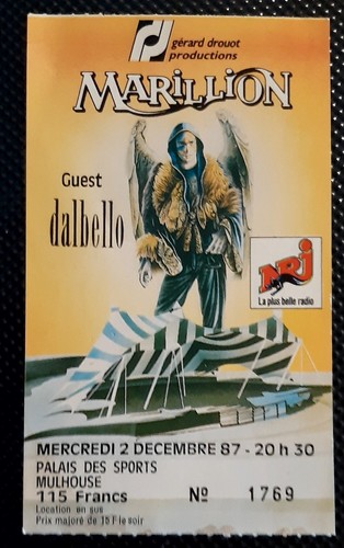 Ticket billet used - ticket,
