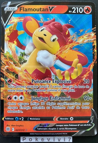 Carte pokemon flamoutan - carte,