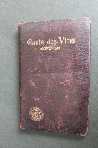 Carte des vins - (77), moËt