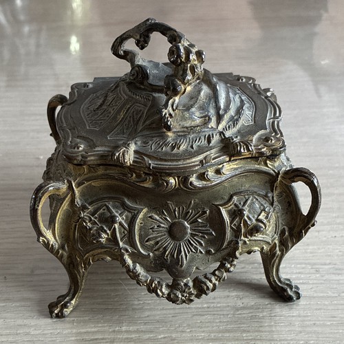 Boîte bijoux ancienne en - bijoux,