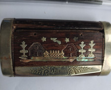 boite à tabac Tabatière bois