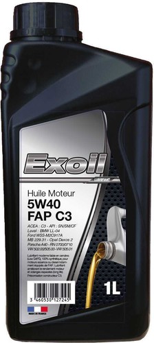 Huile moteur exoil - moteur, c3