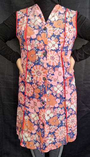 Nylon dederon smock apron - dederon,