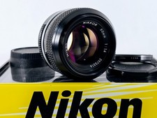 ?[Exc+++] Nikon Non Ai New Nikkor 50mm F1.4 Standard MF Lens From Japan