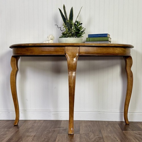 Vintage demi lune console - demi-lune,
