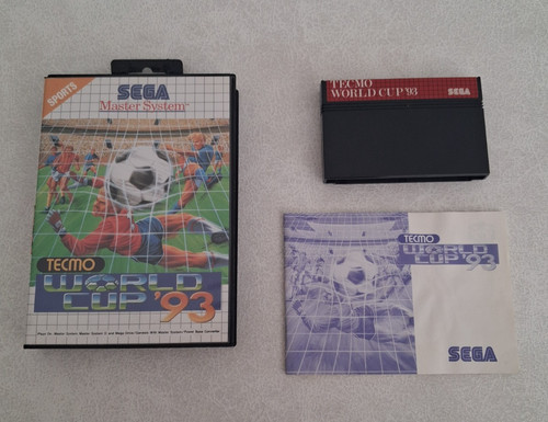 Tecmo world cup sega master - cup, 93