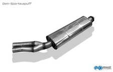 FOX Inox Silencieux BMW 5er