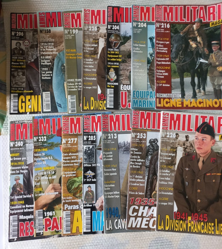 Lot revues armes - ,