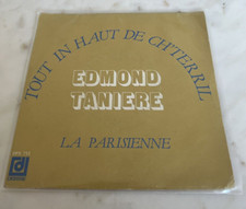 45 tours vinyle Edmond Tanière Tout in haut de ch'terril