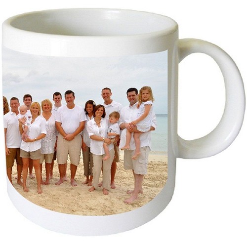 Tasse blanche avec - , photo