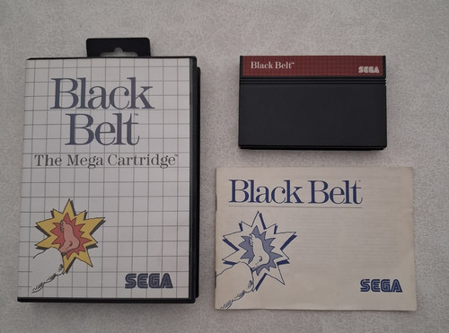 Black belt sega master system - sega,