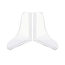 Pare-éClaboussures D'Angle de Baignoire, Pare-éClaboussures de Douche en Ac4788