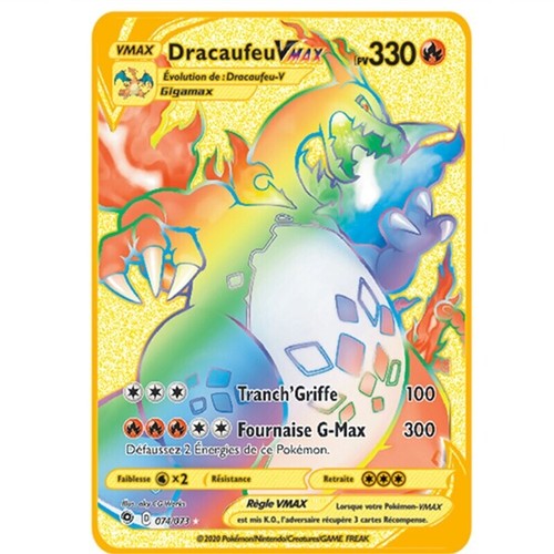 Cartes dracaufeu vmax 330 - vmax, hp