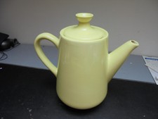 Pale Yellow Ceramic Coffee Maker