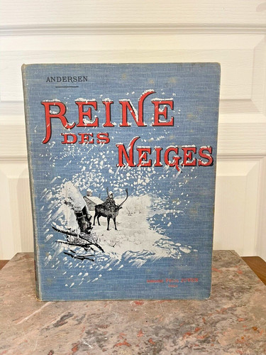 Livre ancien reine des neiges - livre,