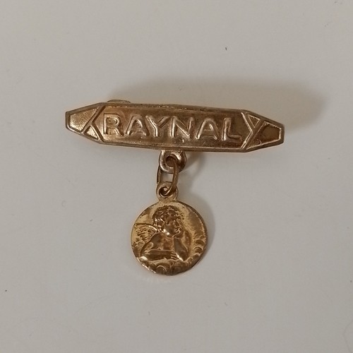 Broche raynal avec médaille - raynal,