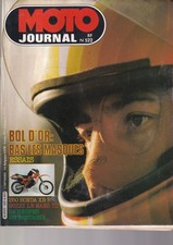 MOTO JOURNAL N°522 BOL D'OR 1981 /250 HONDA XR R / GUZZI LE MANS II / L. HESKETH
