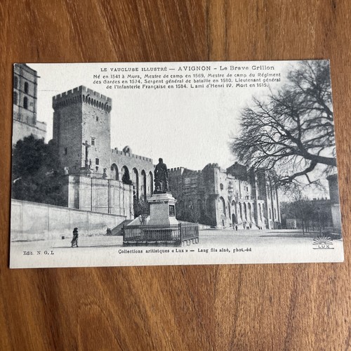 Postcard cpa avignon le - postcard,