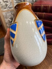 Vase Céramique Peinte  Art