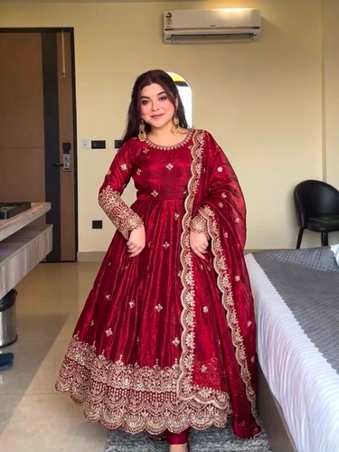 Robe anarkali indienne - anarkali,