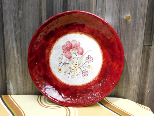 Assiette décorative terre - assiette, en