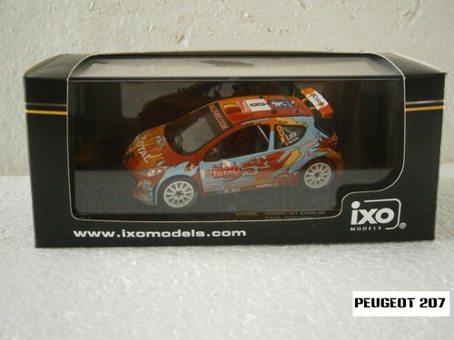 Voiture miniature peugeot 207 - miniature,