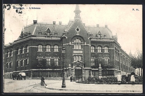 Cpa charleroi athénée - cpa, l´athénée