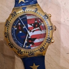 Montre homme chrono swatch