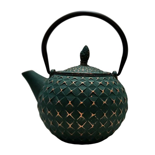Théière verte jujika 85cl - théière,