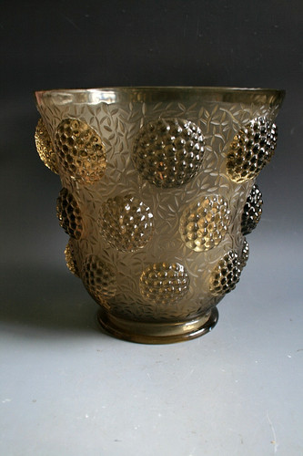 Vase verre art deco verlys - vase,