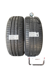 2 PNEUS D'OCCASION 195/55 R 16 87T MICHELIN ÉTÉ 4,5 MM DOT 1814