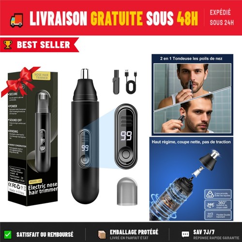Tondeuse nez oreilles usb - tondeuse,