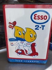 bidon huile ancien Esso