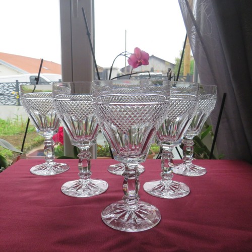 Verres vin rouge cristal - 6,