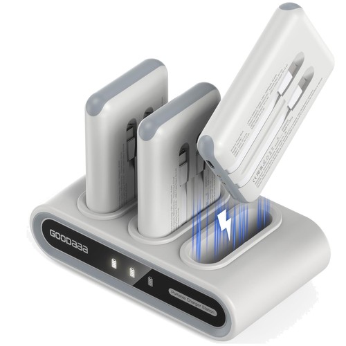Portable charger set with - set,