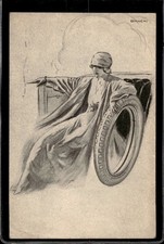 postcard postcard Pirelli Pneus Bianchi 1920 (1)