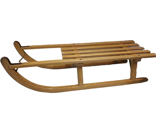 Luge vintage bois - vintage,