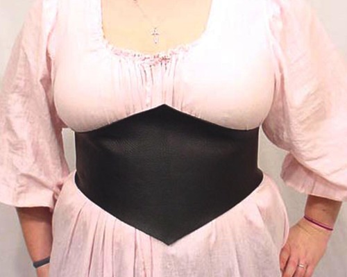 Butw cuir noir serre taille - butw, serre-taille