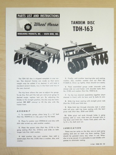 1963 wheel horse tractor - wheel,