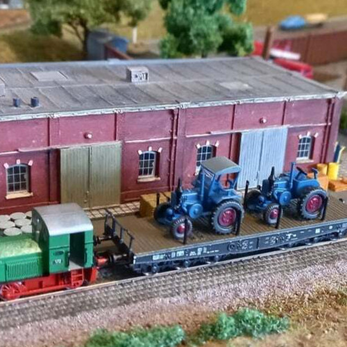 Lanz bulldog tracteur avec - lanz,