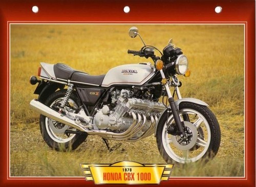 Fiche moto honda cbx 1000 - moto,
